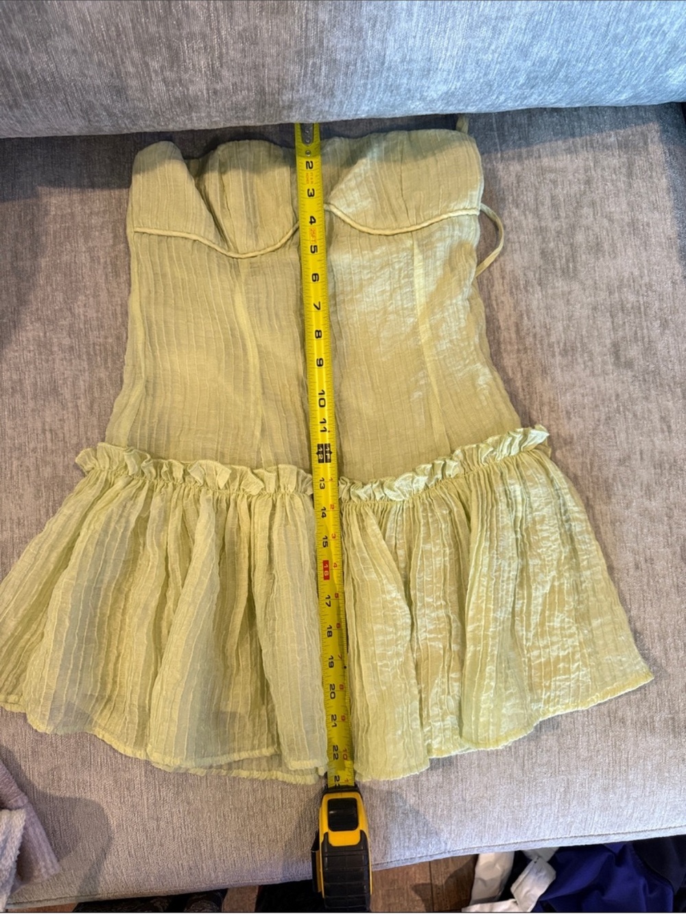 Peppermayo Light Green Dress - Picture 5 of 6
